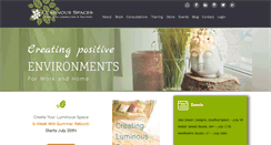 Desktop Screenshot of luminous-spaces.com